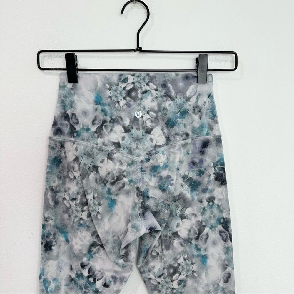 Lululemon Align Pant Legging 28" Kaleidofloral floral Multi size 4 - Picture 4 of 6
